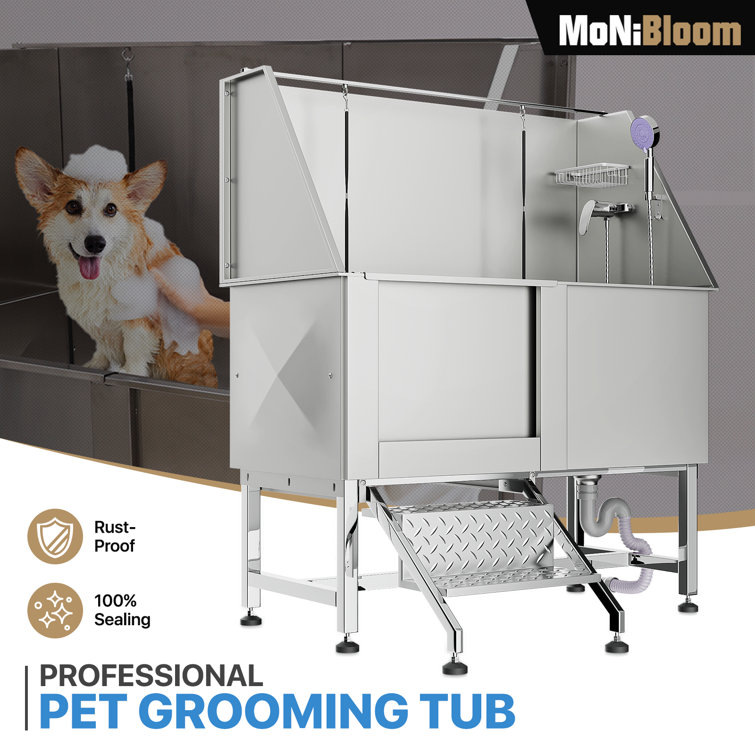 Professional dog online bath tub